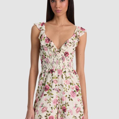 Gemma Romper Garden Gossip Off White