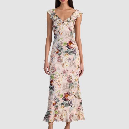 Gemma Midi Dress – Sweet Peony