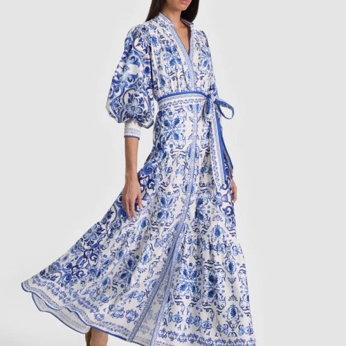 Cora Maxi Shirt Dress – Solstice