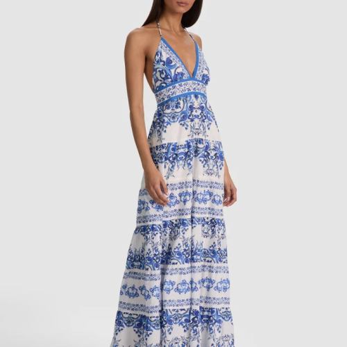 Karolina Tiered Maxi Dress Solstice