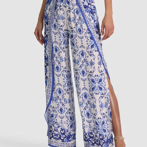 Larissa Open Pleat Pant Solstice