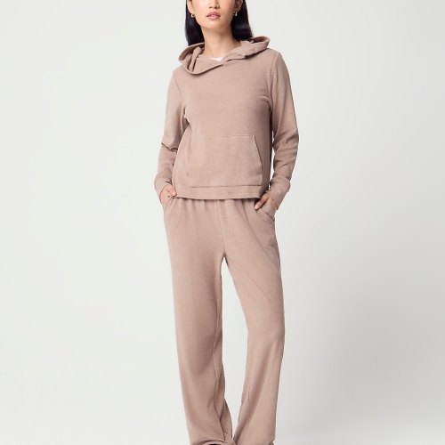 straight-leg sweatpant in cloudspun yarn