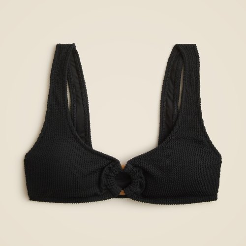 Claudia O-ring scrunchie bikini top