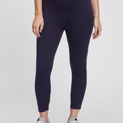 Maternity Recycled Power Full Panel 7/8 Leggings