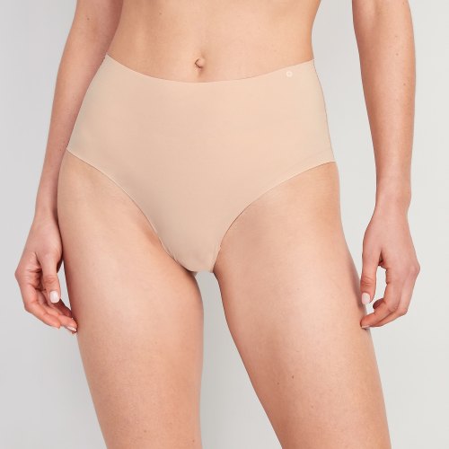High-Waisted No-Show Brief Underwear