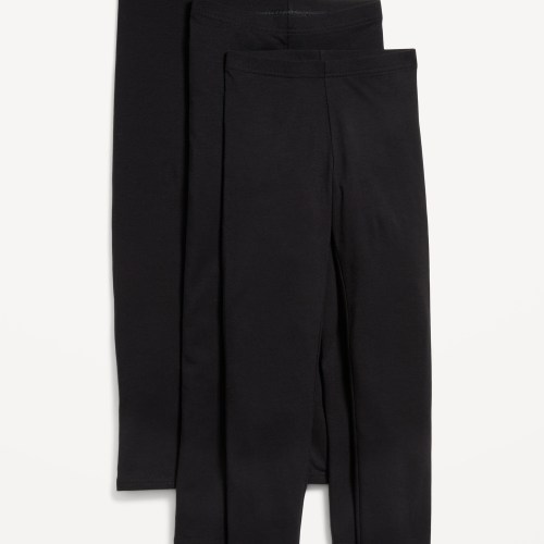 Jersey Built-In Tough Leggings 3-Pack for Girls