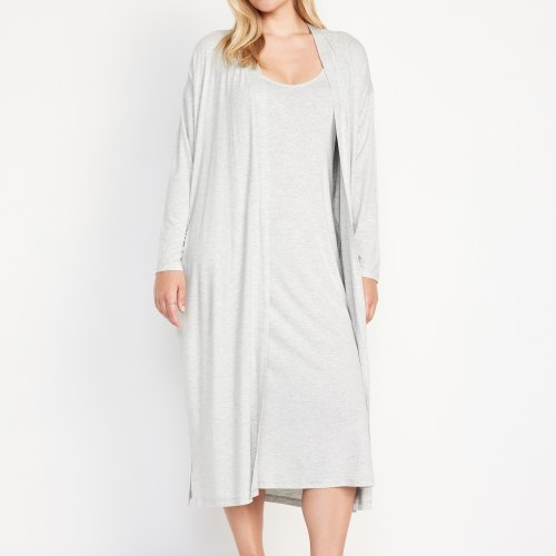 Maternity Robe and Nursing Nightgown