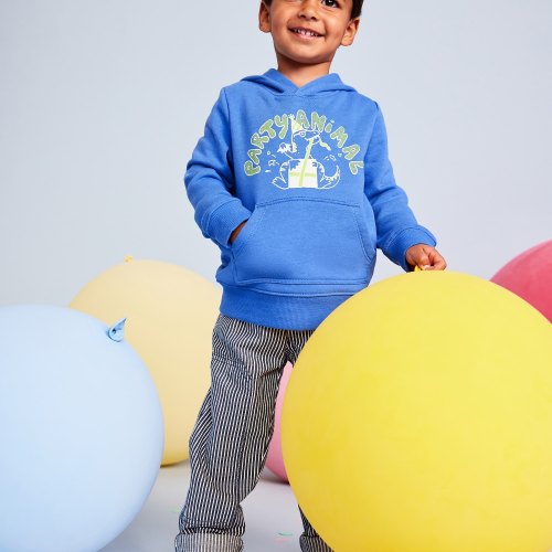 Birthday Graphic Pullover Hoodie for Toddler Boys