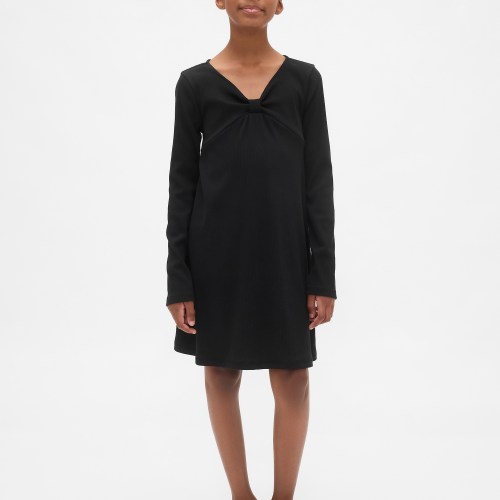 Kids Rib Bow Dress