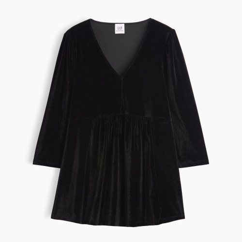 Maternity Velvet Top