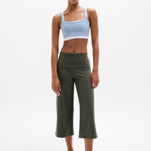 Eternity Rib Crop Wide Leg