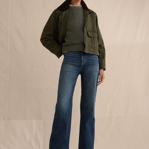 Ultra High-Rise Flare Jean