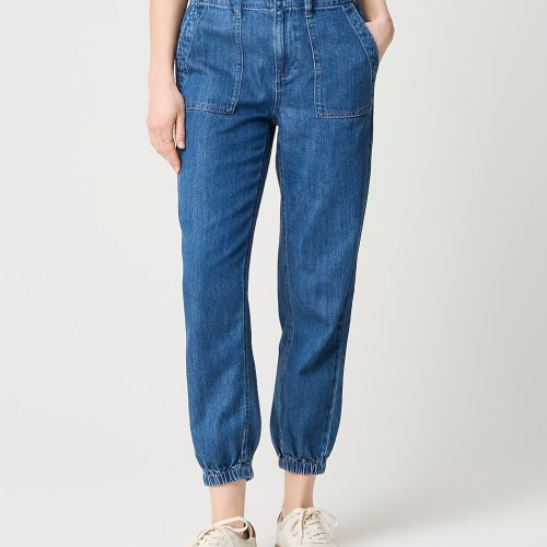 light-feel utility jogger jean