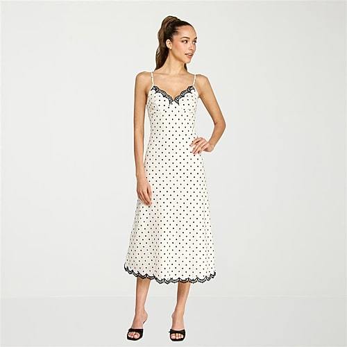 belle vie Womens Sleeveless Slip Dress, 16, Black