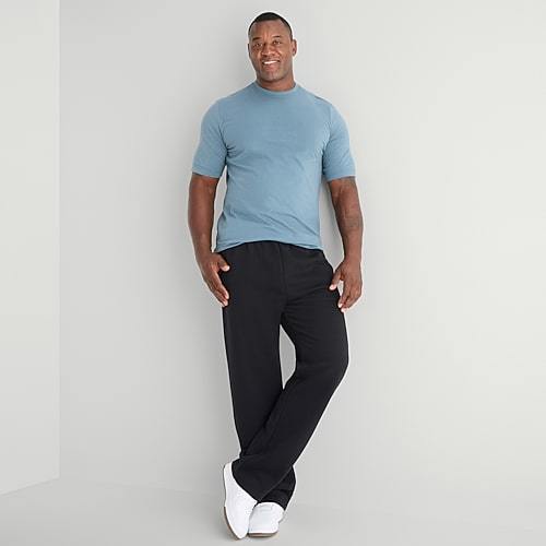 Xersion Sweatpant Mens Straight Mid Rise Regular Fit Big and Tall Workout Pant