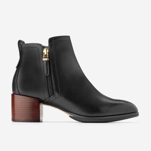 Cole Haan Womens Haisley Ankle Boots Black