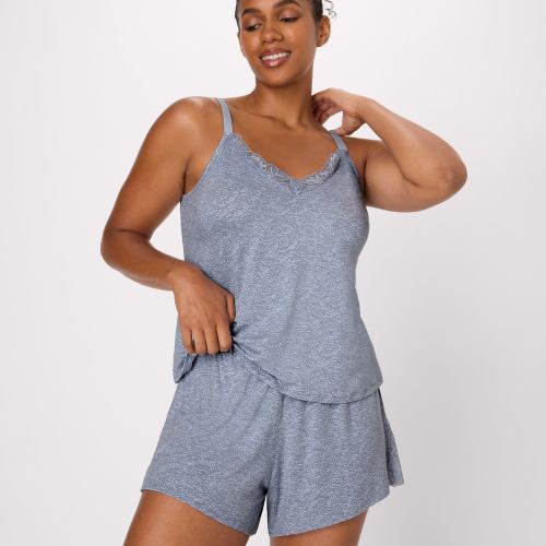 Bali Womens Breathable Pajama Set, Cami Shorts, 3.5