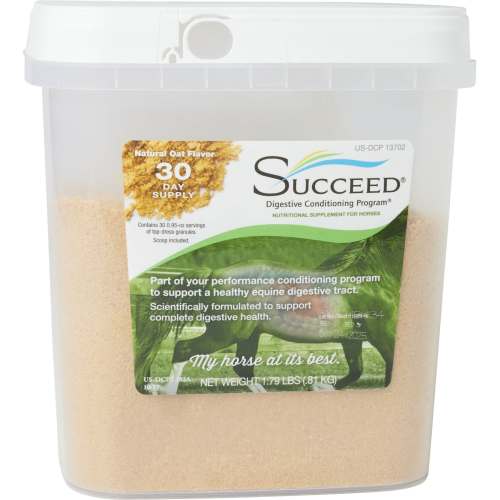 Freedom Health Succeed DCP Natural Oat Flavor Granules Horse Supplement, 3.75-lb pail