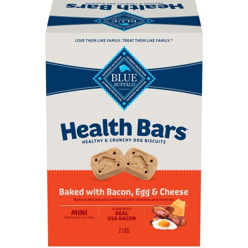 Blue Buffalo Health Bars Bacon, Egg Cheese Mini Dog Treats