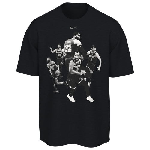 Nike Mens New York Knicks T-Shirt Black