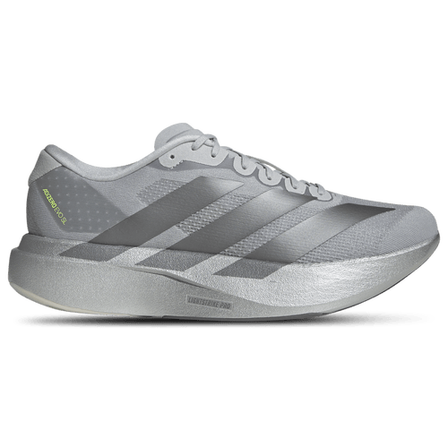 Mens adidas Adizero Evo SL – Running Shoes – Metallic Silver / Metallic Iron / Metallic Silver