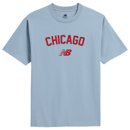 New Balance Mens City T-Shirt Blue