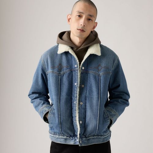 Levis Sherpa Trucker Jacket Womens