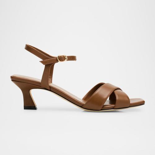 50mm Vinnie Leather Sandals