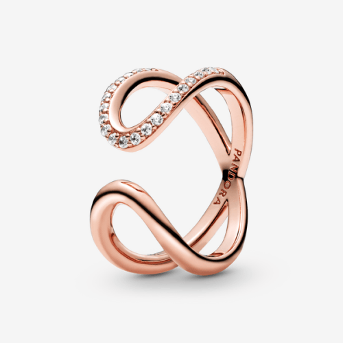Pandora FINAL SALE Wrapped Open Infinity Ring