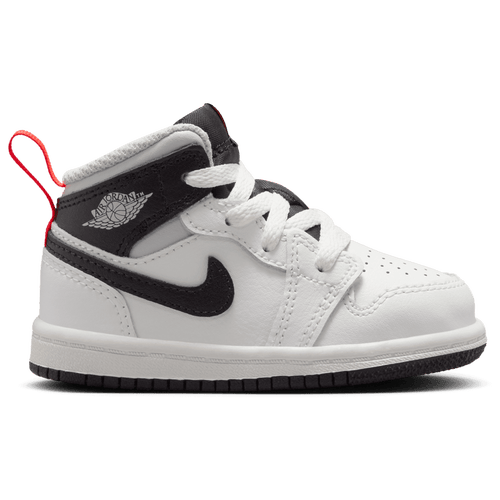 Jordan Boys AJ 1 Mid Boys Toddler Shoes Summit White Black Infrared