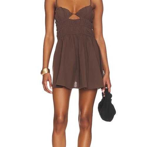 SNDYS Dress in Chocolate