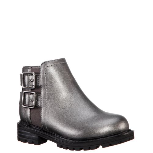 Girls Tandy Pewter-Smooth | Nina Shoes