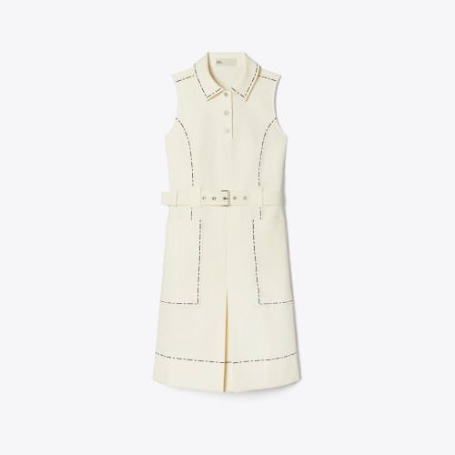 Tory Burch Pick Stitch Stretch Golf Dress