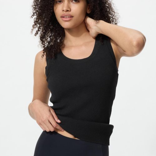 UNIQLO Womens Washable Knit Bra Top, XS