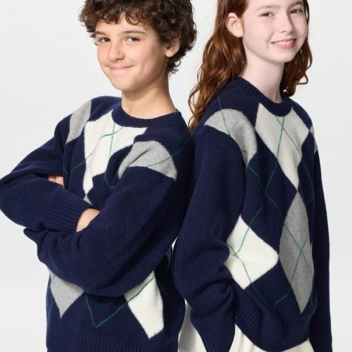UNIQLO Kidss Souffle Yarn Sweater