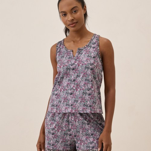 Organic Staycation Sleep Tank by Pact in Fair Trade, Womens