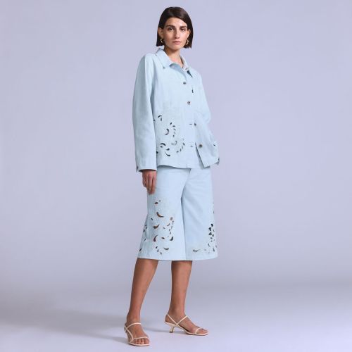 Levis Womens Embroidered Bandit Shorts