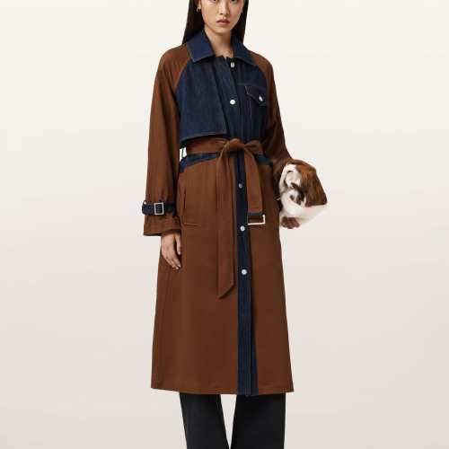 AllSaints Dayly Trench Coat
