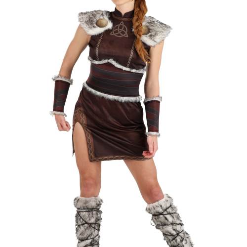 Womens Deluxe Viking Costume