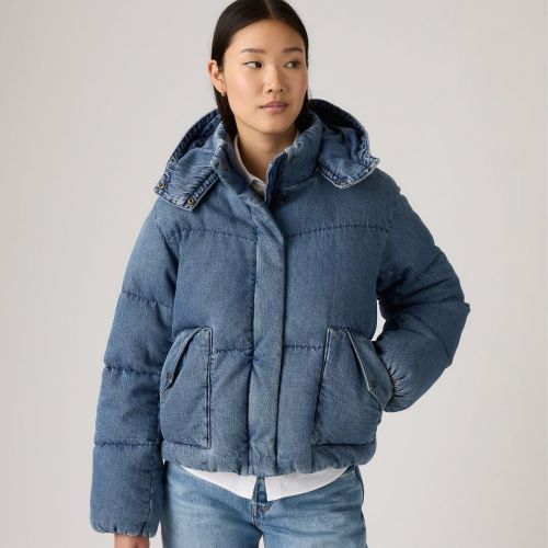 Levis Western Bubble Shortie Puffer Jacket – Womens XS